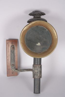 lanterne de voiture, h. 38 cm env.