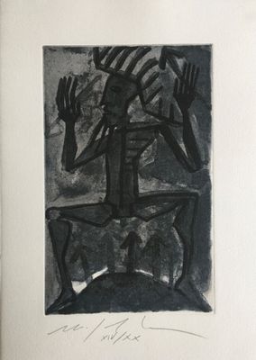 Mimmo Paladino (né en 1948) "Iliade e Odissea"