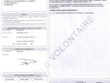 a close up of a document with a picture of a person on it