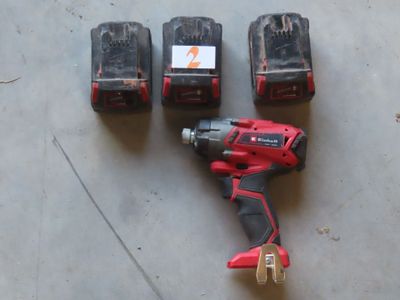 three tools that are sitting on the floor