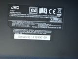 a close up of a label on the back of a vehicle