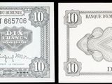 trois billets de banque différents, sur lesquels figure l'image d'un éléphant d'un côté et celle d'un éléphant de l'autre côté