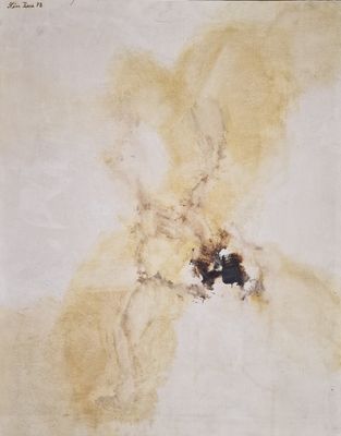an image of a painting of a dog on a white background