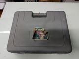 a suitcase that is sitting on top of a table