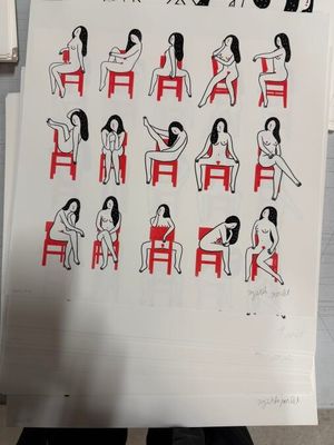 Agathe SORLET & divers 1 Lot de (+/-) 343 tirages en couleur…