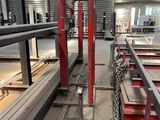 a picture of a factory with a lot of metal items