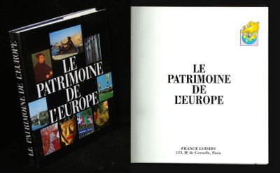 two books sitting next to each other on a black surface