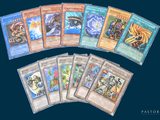 a lot of cards that are on the table