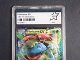 a close up of a card with a pokemon character on it