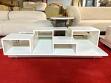 une maquette de salon avec des canapés et une table basse