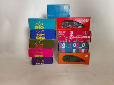 RIO : Lot de 10 miniature automobiles 1/43ème en boîte, manq…