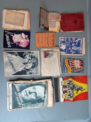 Allemagne / France 2ème GM Ensemble de documents ayant appar… - Photo 1