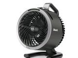 un petit ventilateur posé sur un pied
