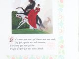 une image représentant un livre sur lequel figure une femme à cheval