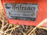 a sign on the side of a tractor that says airfrance