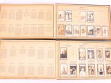 two pages of a book with pictures of people on them