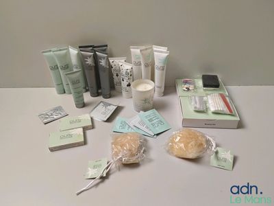 a lot of items that are sitting on a table
