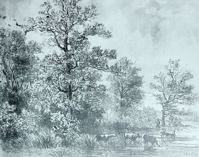 VIAL (Eugène). Dessins de trente artistes lyonnais du XIXe s… - Photo 1