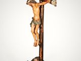 an image of a statue of a man on a cross