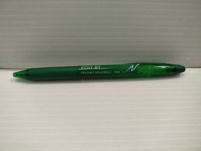 EDIT RT - Stylo roller effaçable - Pointe fine - Vert - Rétr…