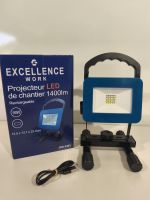 Projecteur LED de chantier rechargeable - JSD-3403 - 16W 140… (photo 3)