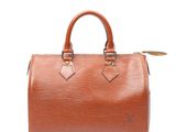 louis vuitton brown epi leather speedy bag