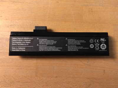 Batterie pour ordinateur portable.