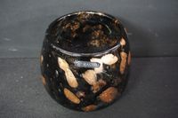 Bougeoir en verre « RASTELI » (H : 13 cm) + 2 oiseaux en ver… (photo 2)