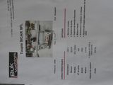 a menu for a restaurant with a picture on it