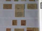 a picture of a book with a lot of stamps on it