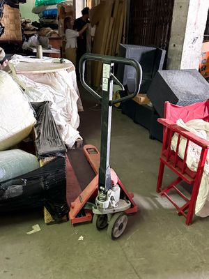 a lot of stuff that is sitting on the floor