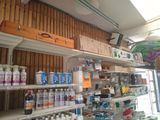 a store with shelves filled with different types of products