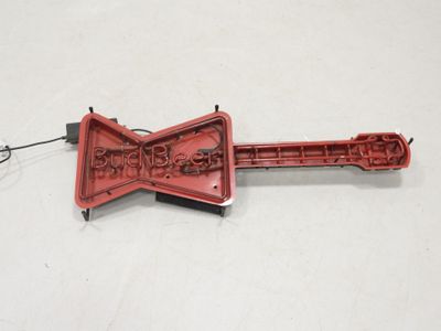 Enseigne Lumineuse en forme de guitare.