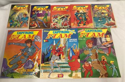 six bandes dessinées issues des années 1960 et 1970