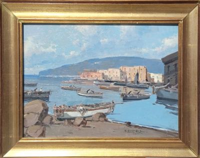F. FONTANA (École du Posillipo tardif, fin du XIXe siècle - …