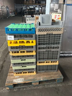 Lot de paniers à lave vaisselle, en l'état