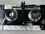 an old camera that is sitting on a table