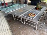 a table that has a cake on it on the table