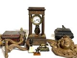a lot of items that are sitting on a table