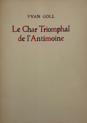 le char triumph de l ' antimone by van goll