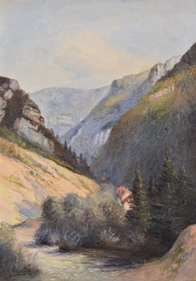 VIDAILLET (A-M) "Les environs de Saint-Claude", hst, sbg, 46…