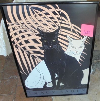 Affiche ou poster 63 x 93.5 cm cadre compris d’après une œuv…