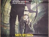 a movie poster for the film meurtres st valentin