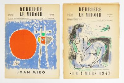 two books with illustrations of a woman sitting on a chair and a man sitting on a chair