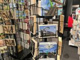 many cards on display in the store for sale
