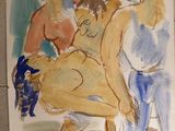 une image d'un tableau représentant un homme et une femme