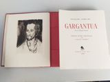 un livre ouvert sur lequel figure le dessin d'un homme