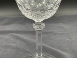 a glass bowl that is sitting on a table
