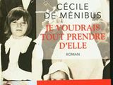 the cover of the book le premier roman de cecile de menius
