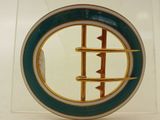 a picture of a plate with a design on it